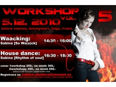 Workshop vol.5 se Sabinou kodovou